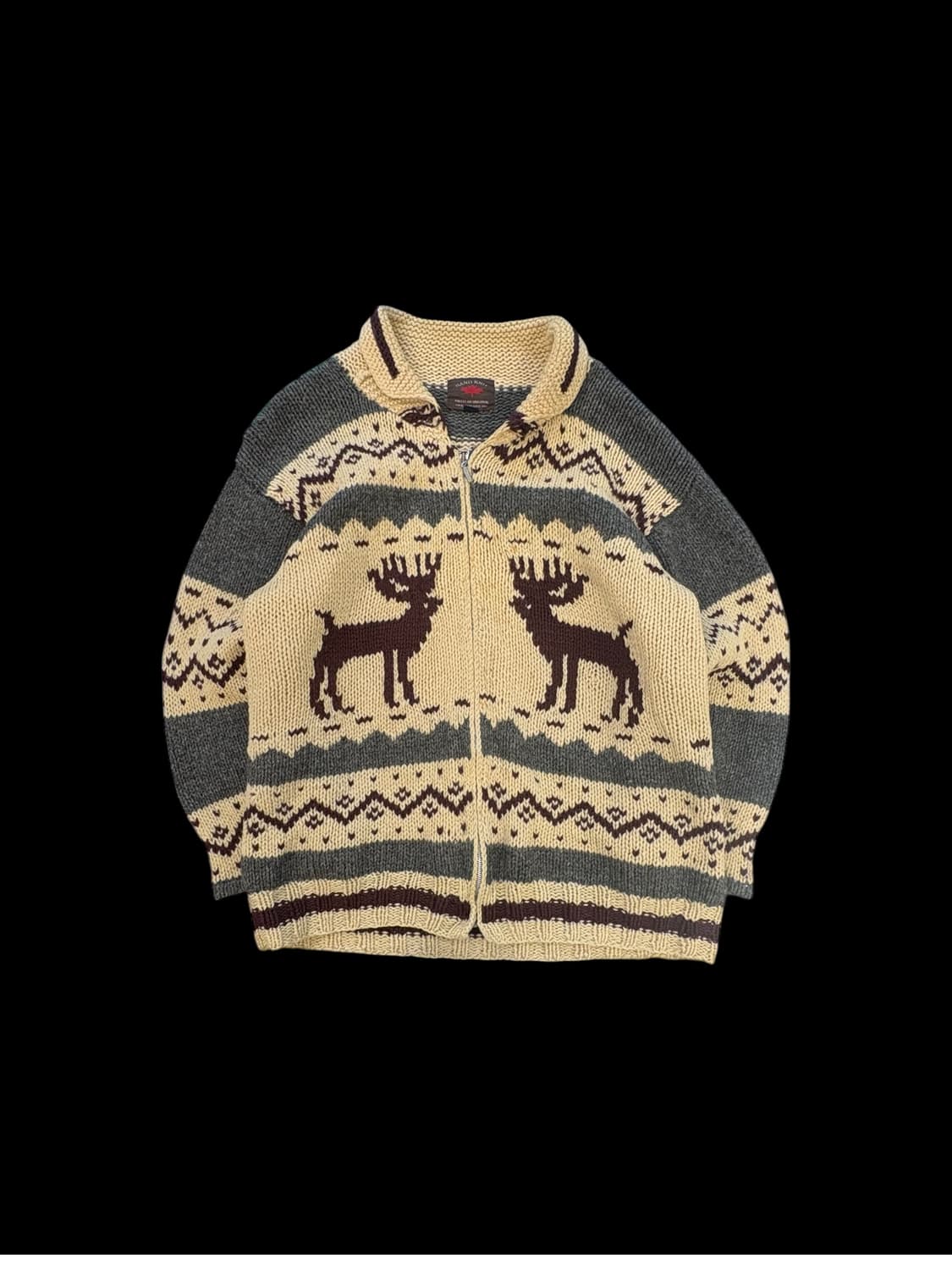 핸드메이드  코위찬 가디건  무스 상품이미지1