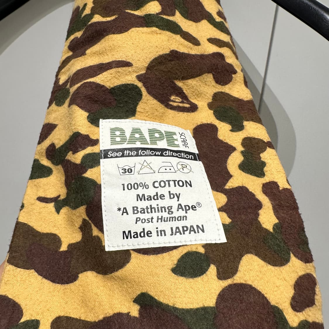 90‘s 베이프 황계 카모 머플러 상품이미지4