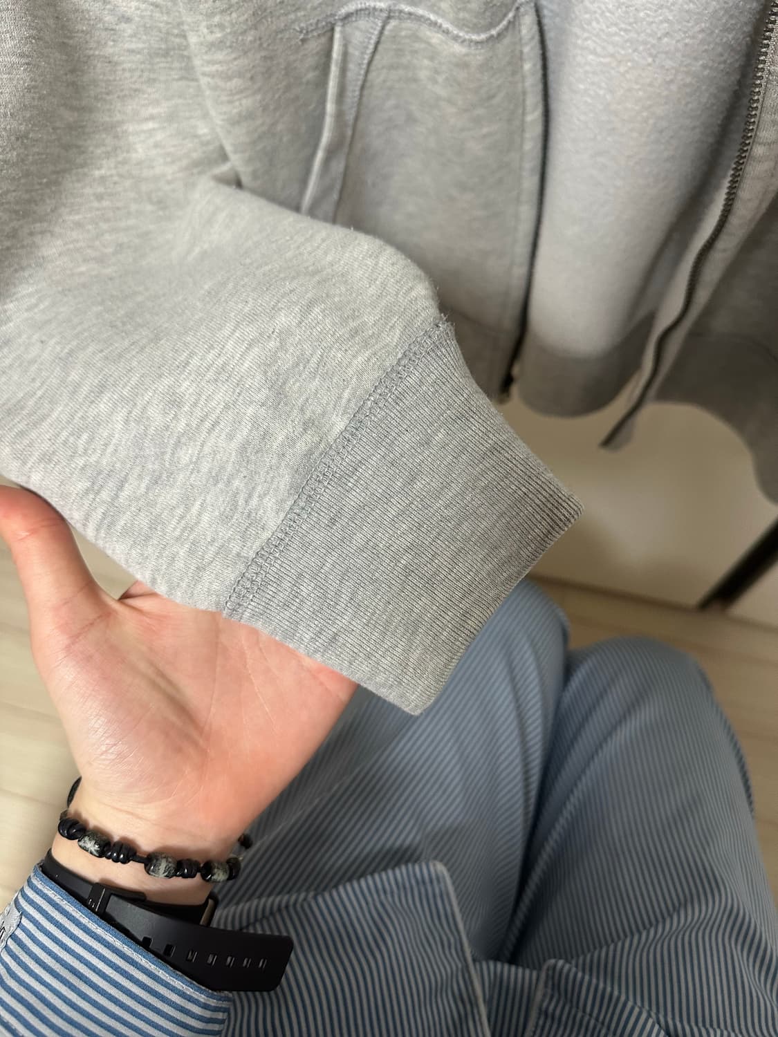 폴로 랄프로렌 그레이 후드 집업 상품이미지6