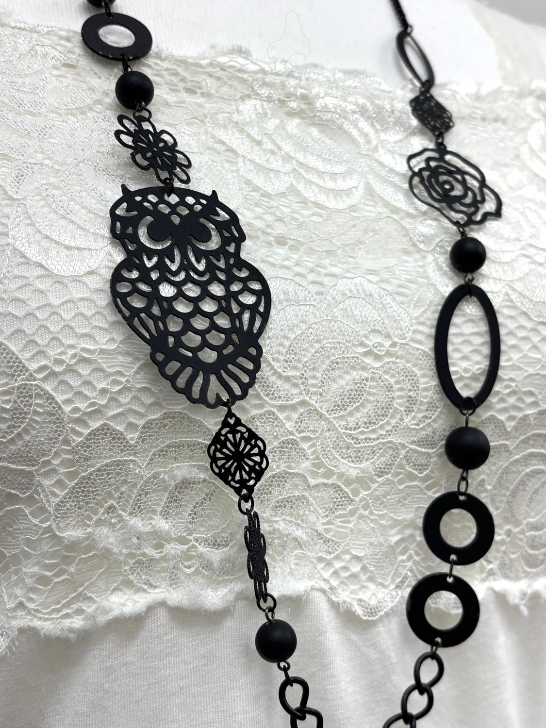 빈티지 블랙 오리엔탈 목걸이 상품이미지2