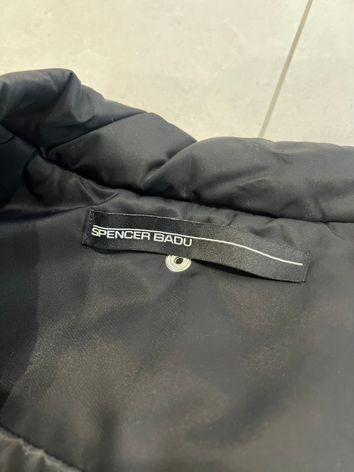 스펜서바두 크롭 카고 패딩 베스트 블랙 M 상품이미지7