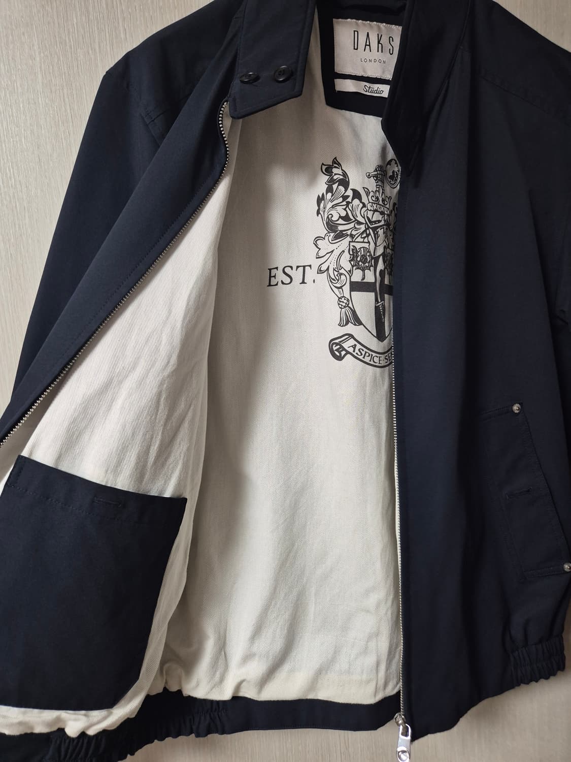 (22년) 닥스 헤르티지 헤링턴 자켓 점퍼 집업자켓 100 상품이미지6