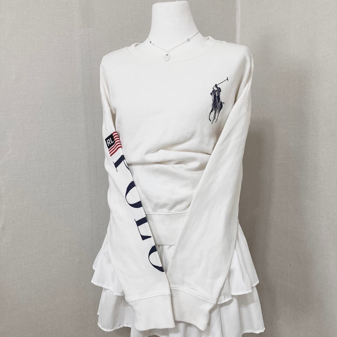 대장 폴로 성조기 빅포니 맨투맨 M 상품이미지1