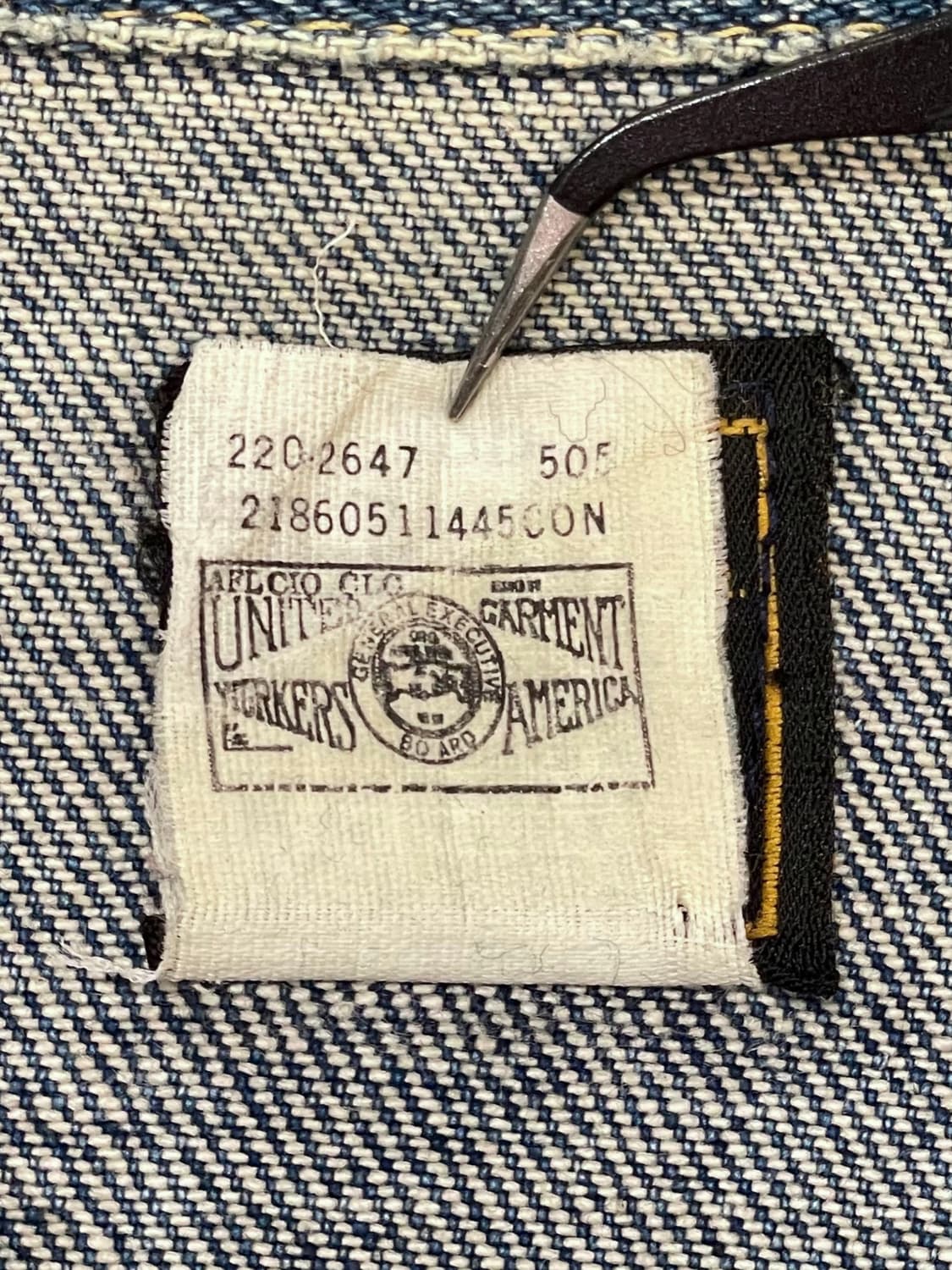 Lee 중청 데님 자켓 상품이미지9