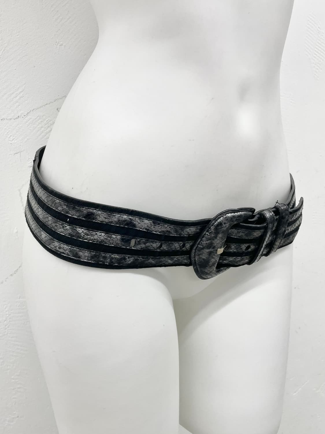 그런지 파에톤 와이드 벨트 상품이미지3