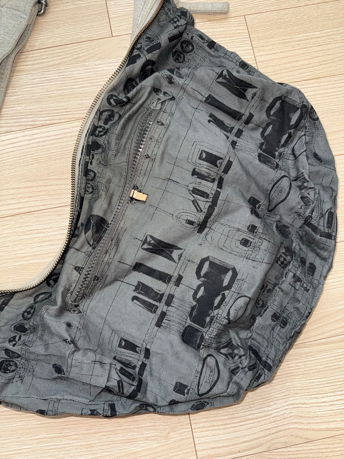 디젤 diesel 빅크로스백 빈티지 상품이미지3