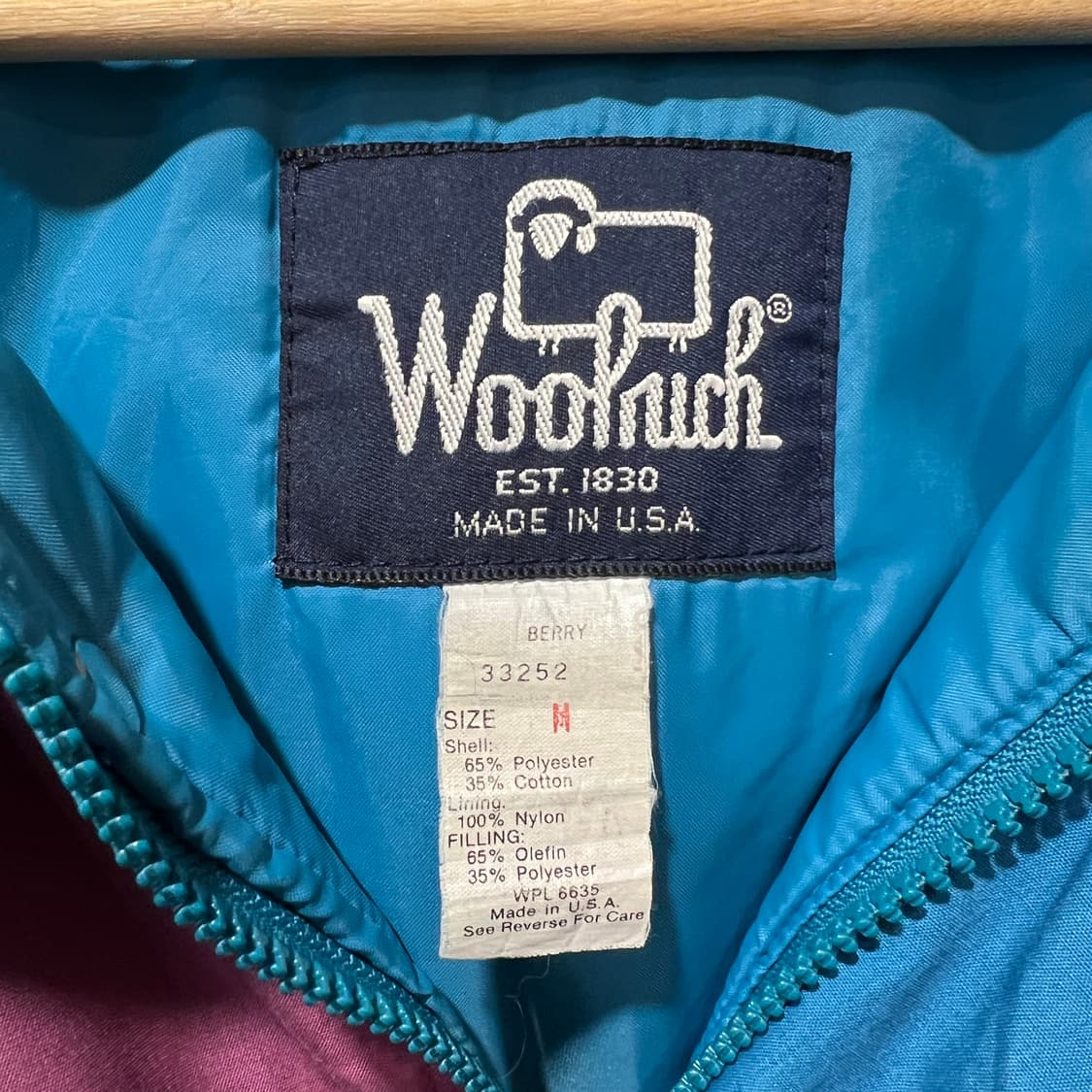 울리치 빈티지 투톤 점퍼 상품이미지3