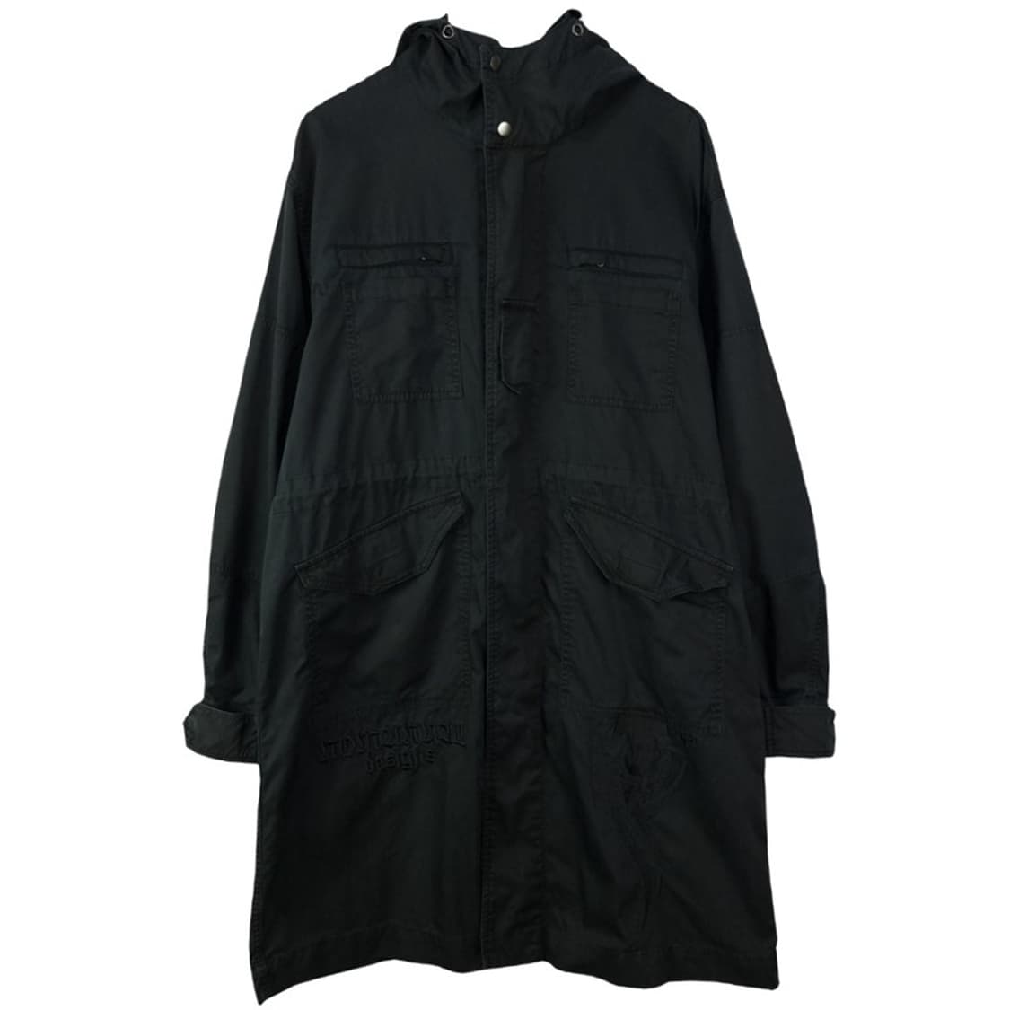 [노메뉴얼] (새상품) 후디드 G.P 필드 야상 자켓 챠콜 M20103 상품이미지2