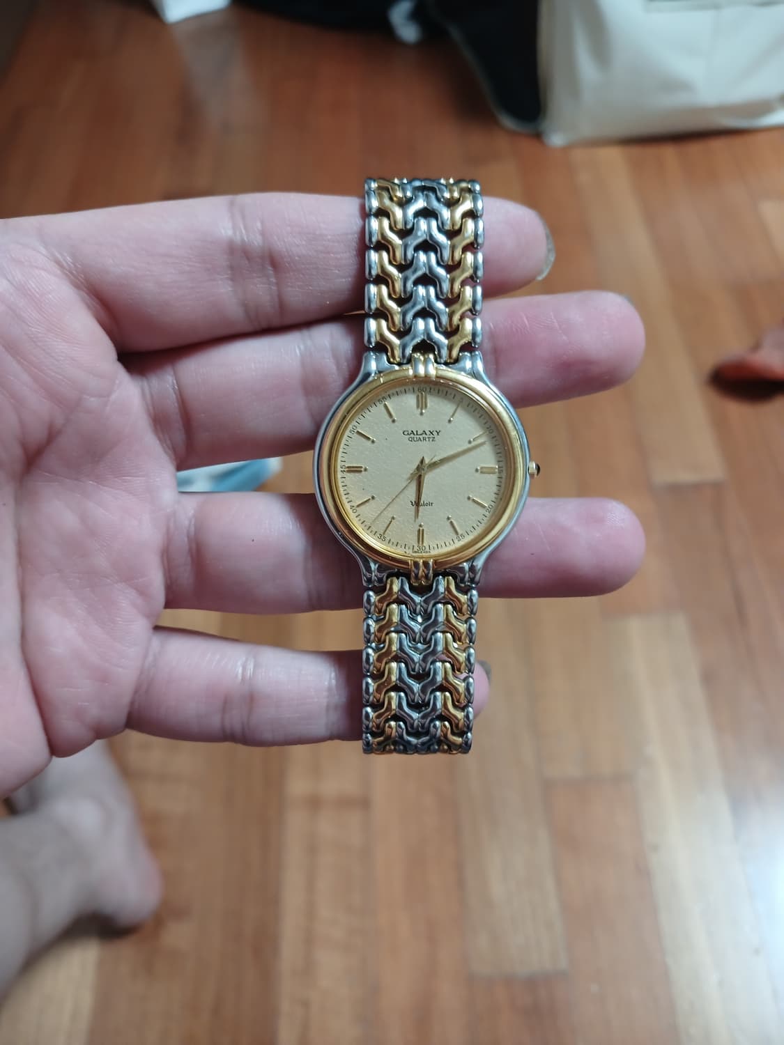 갤럭시 쿼츠 콤비 시계 상품이미지2