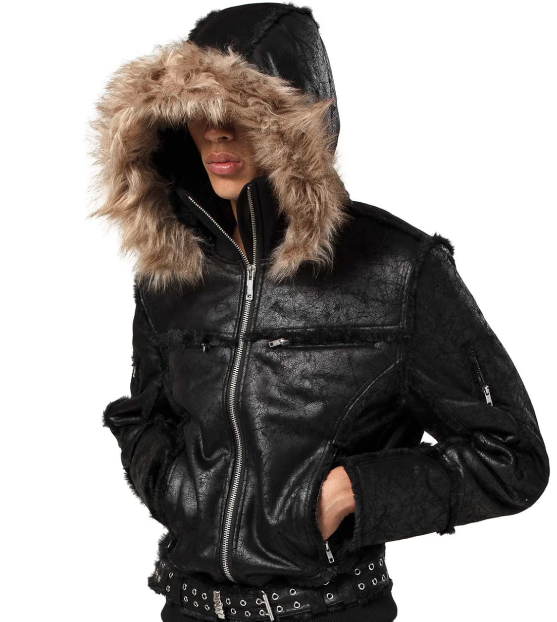 (구매)racer worldwide sheepskinjacket XL 상품이미지1