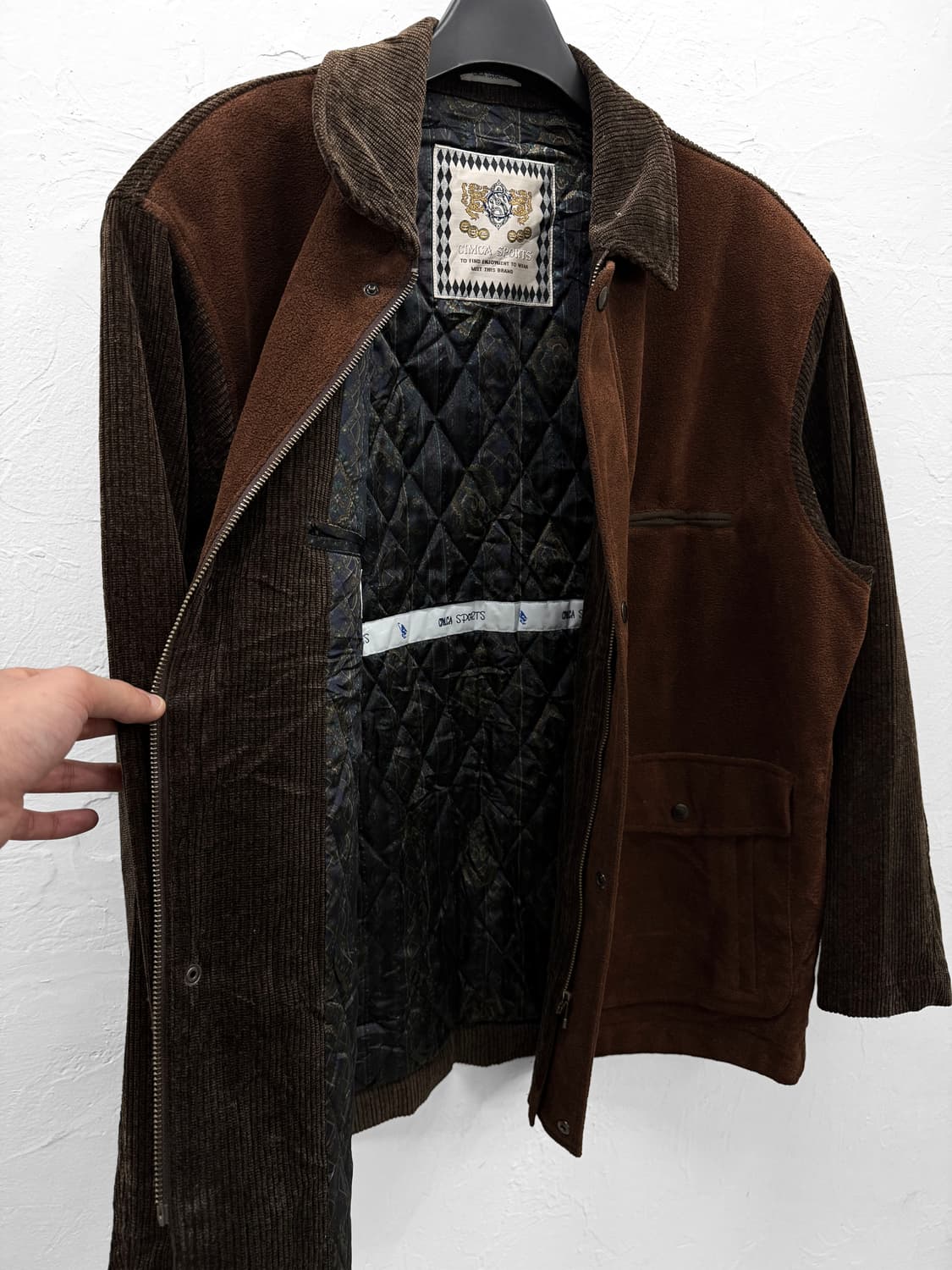 cimca sports 코듀로이 헌팅 자켓 상품이미지4