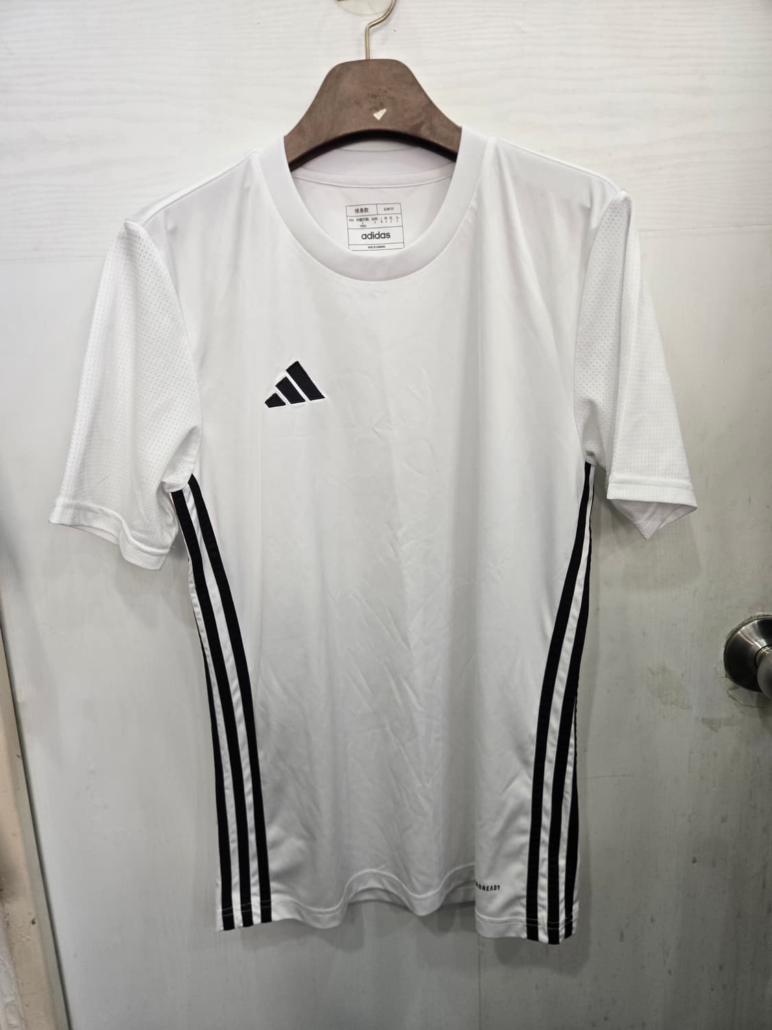 S,90 넉넉핏 )) adidas 아디다스 화이트 & 블랙 반팔티셔츠! 상품이미지1