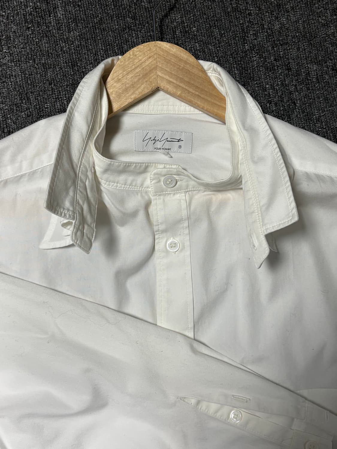 Yohji Yamamoto pour Homme Shirts Size 4 상품이미지4