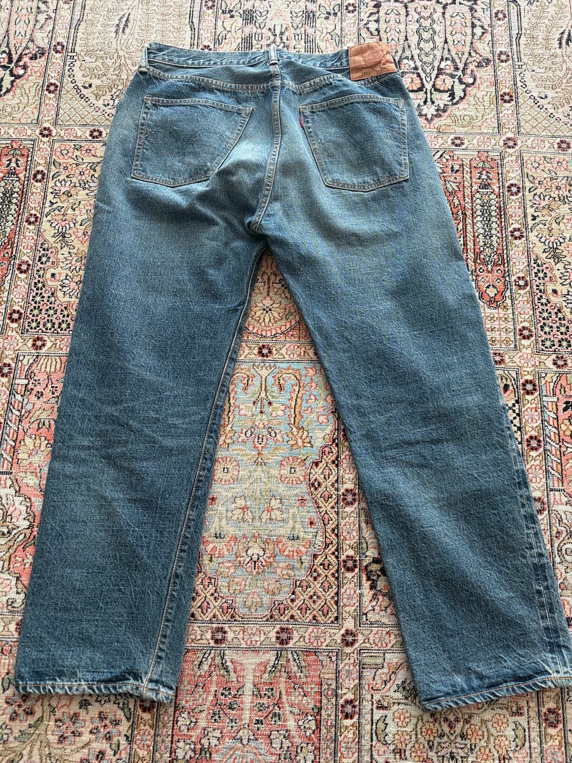 웨어하우스 used wash medium indigo 상품이미지10