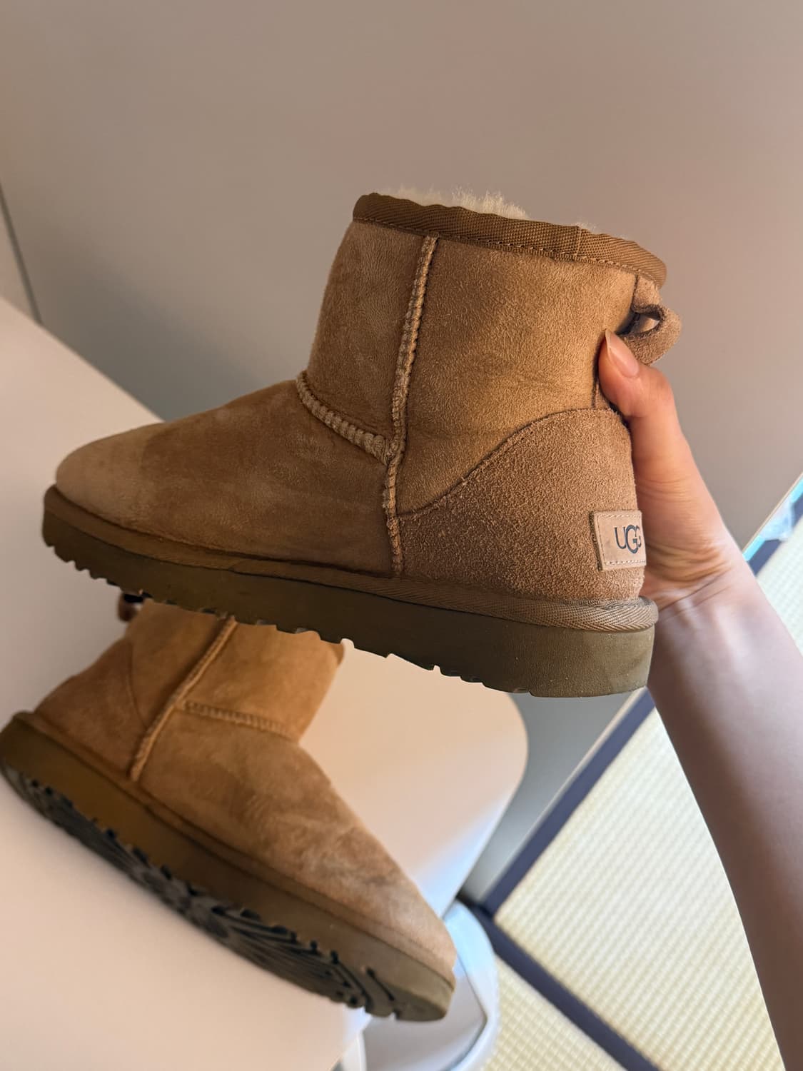 (W) 어그 클래식 미니 2 부츠 체스트넛 US 7 상품이미지1