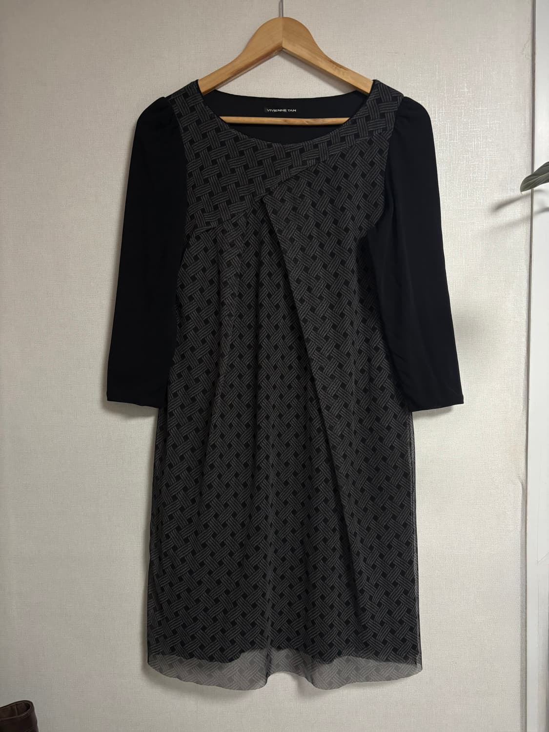 비비안탐 매쉬 원피스 상품이미지1