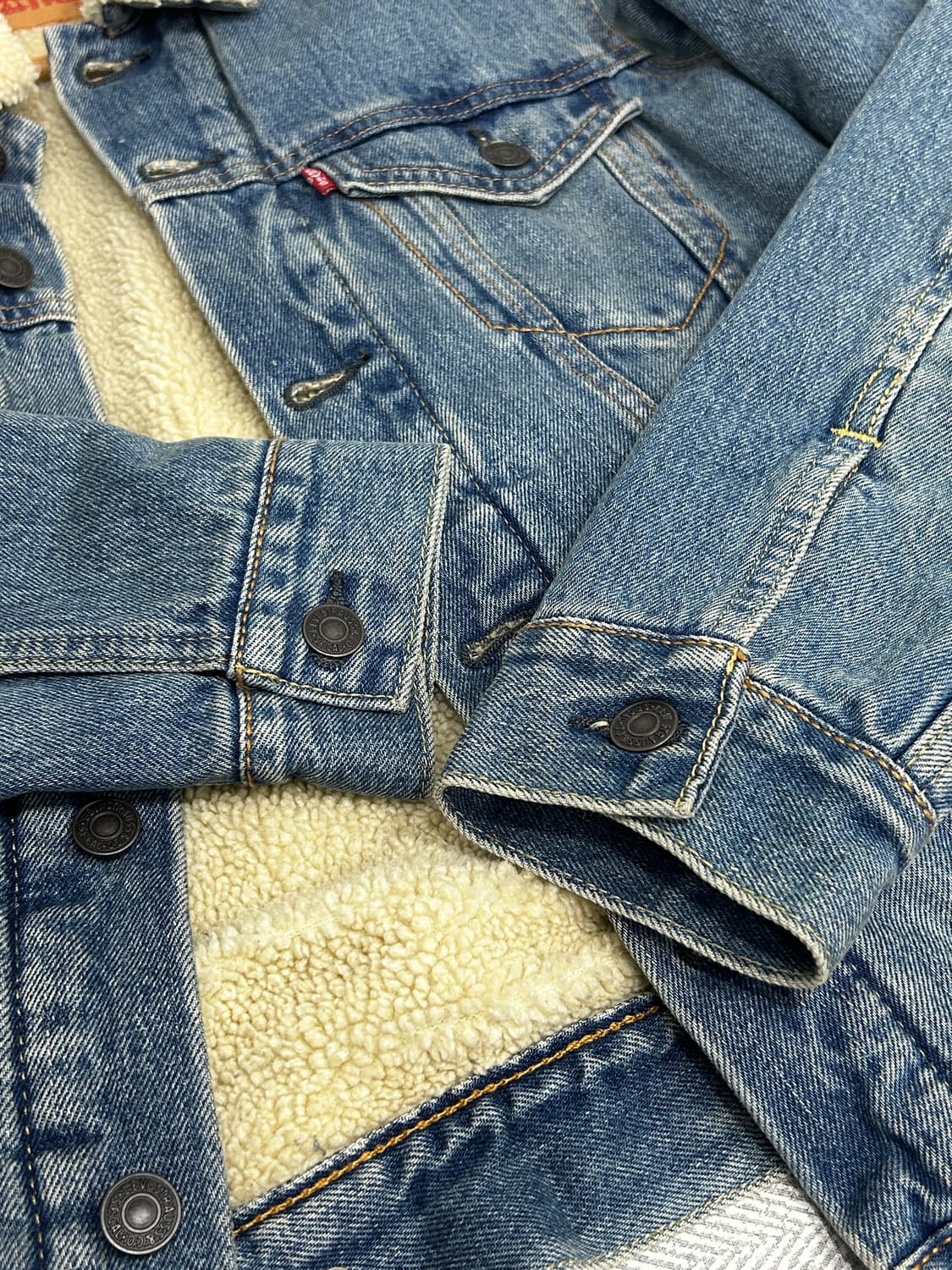 리바이스 쉐르파 데님자켓 청자켓 상품이미지6