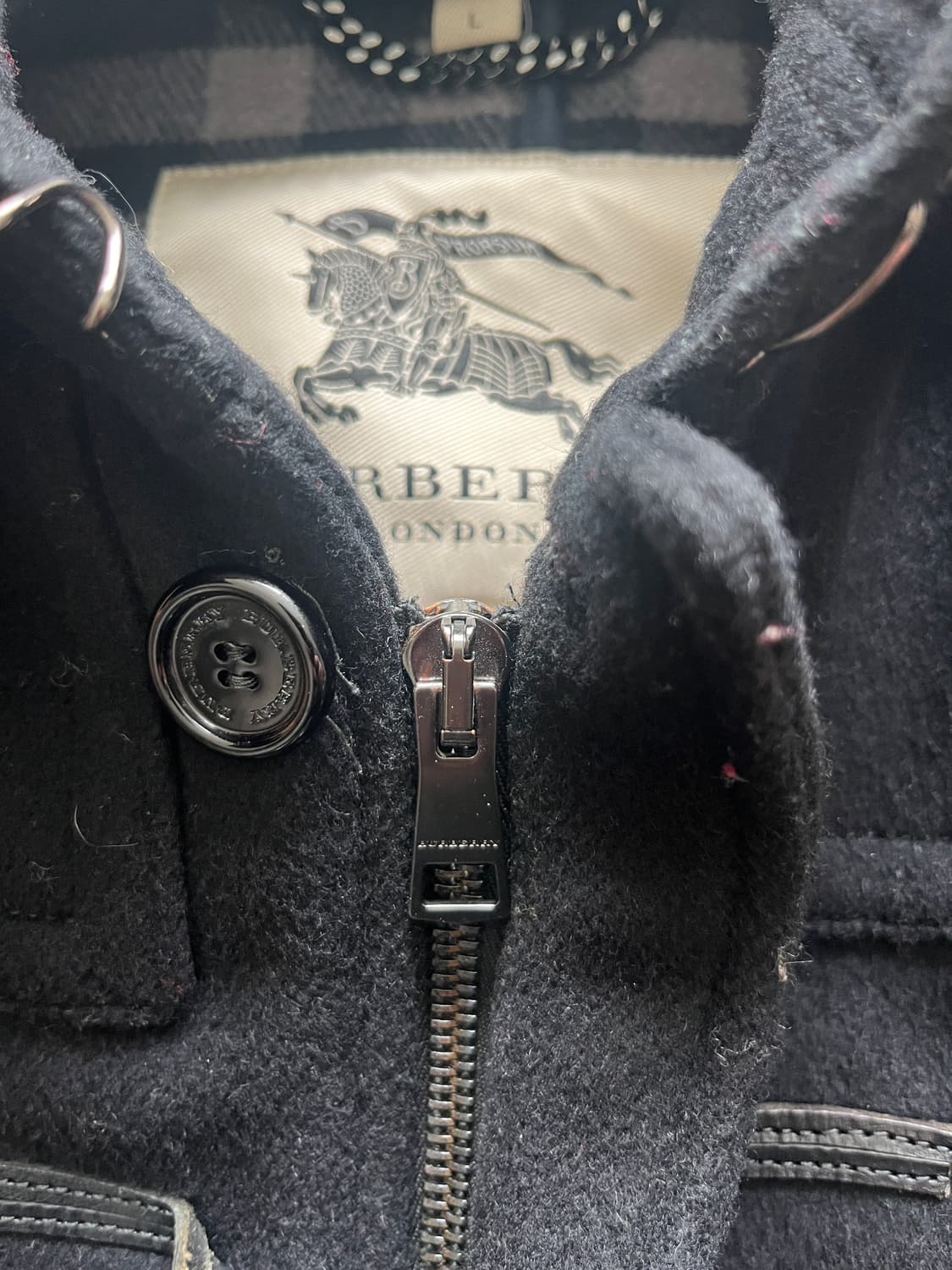 [L 100] 버버리 더플코트 상품이미지3