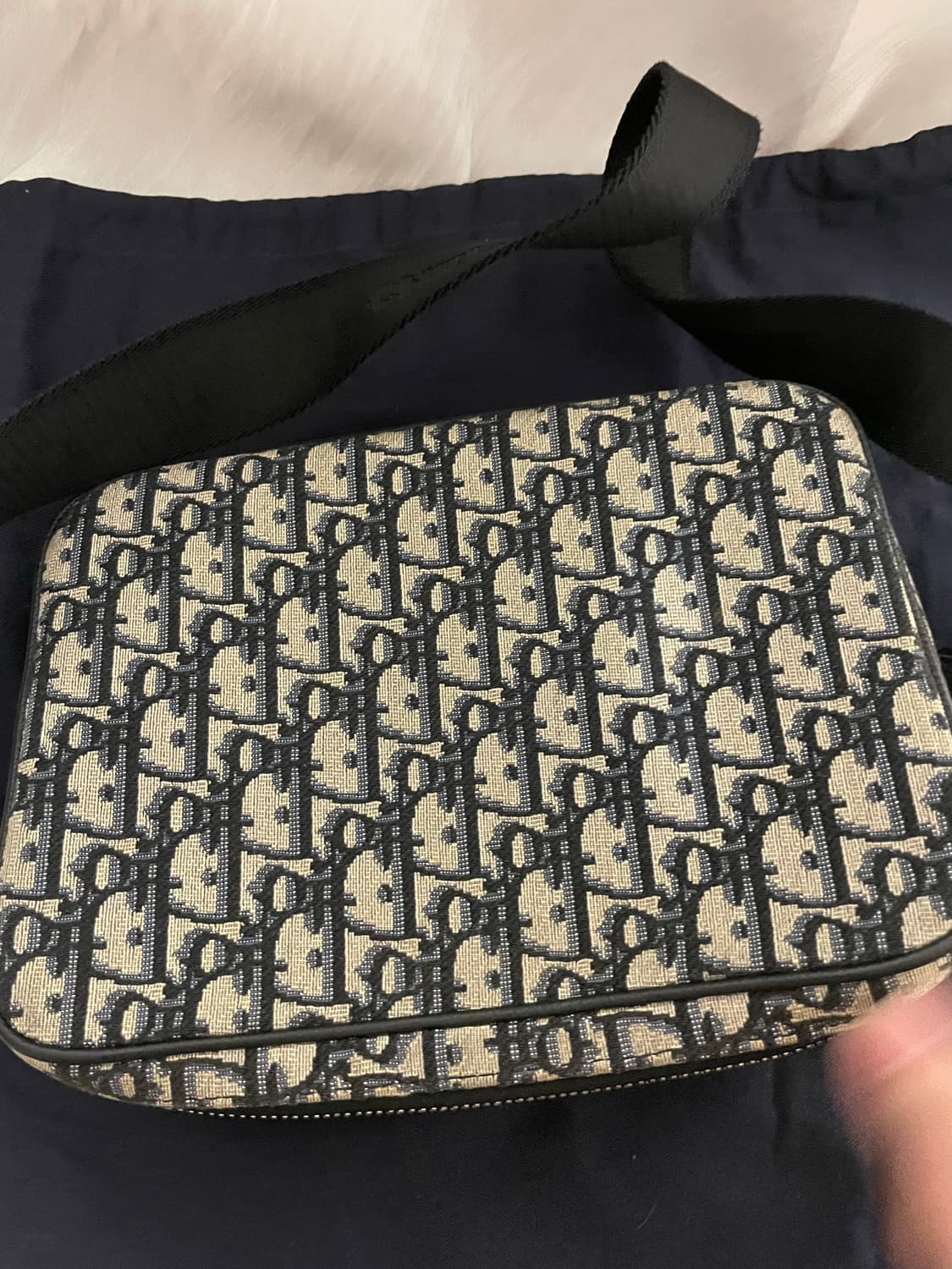 디올 오블리크 트리플 새들 메신저백 가방 상품이미지2