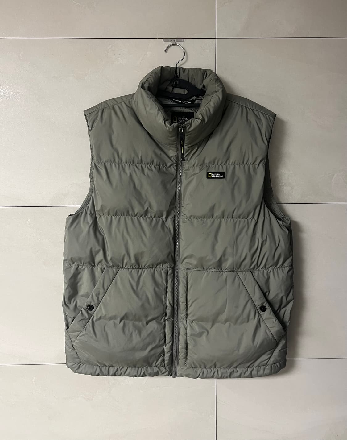 내셔널지오그래픽 패딩 베스트 조끼 리첸카키 [L]  상품이미지1