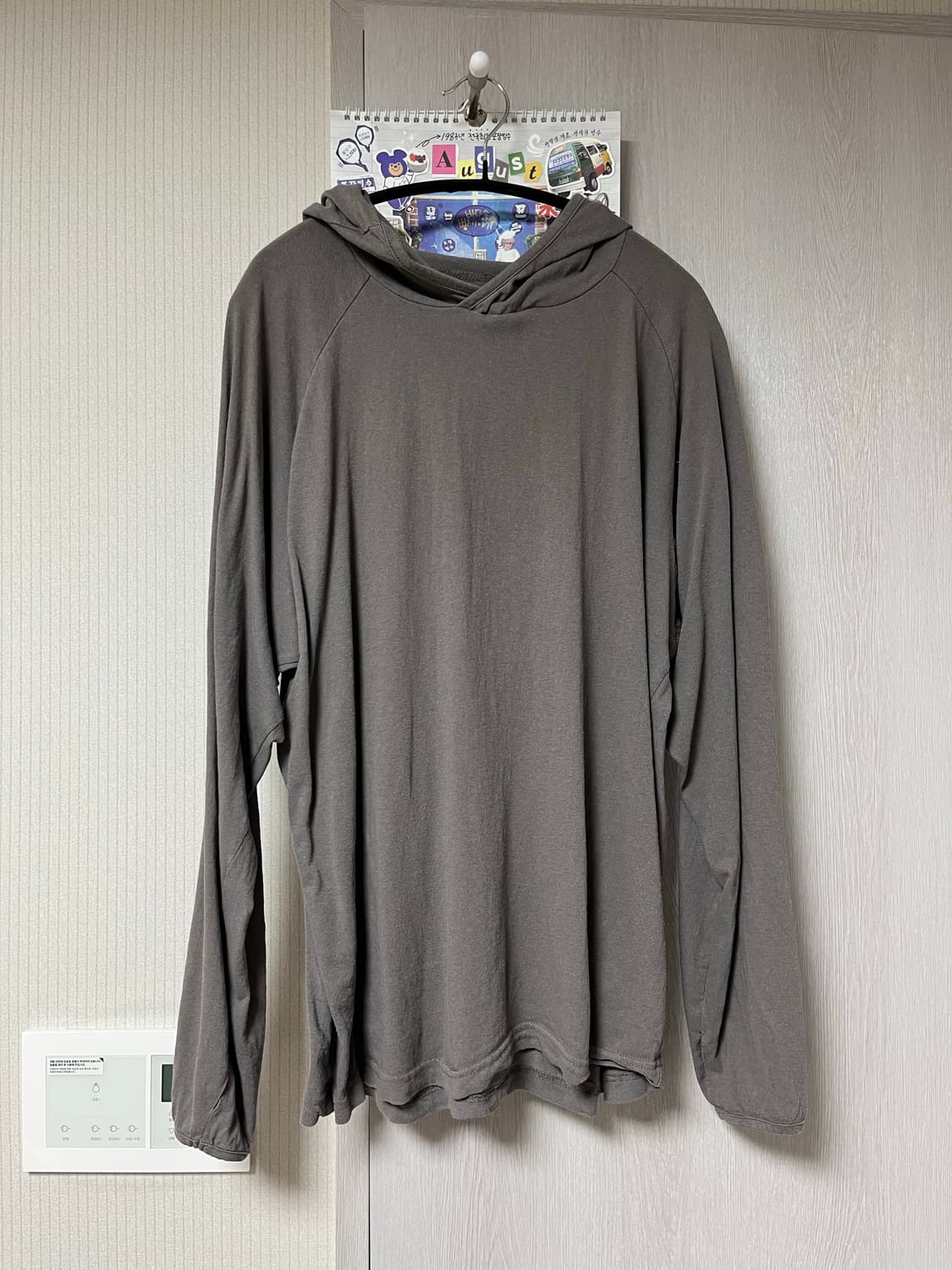 Base Hoodie Grey(4th Restock) 상품이미지2