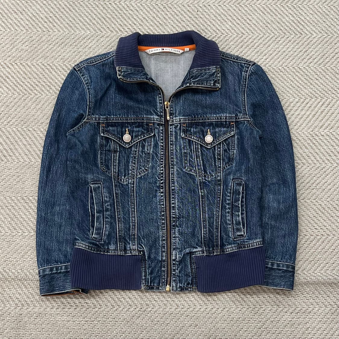 타미힐피거 데님 집업자켓 r3800 상품이미지1