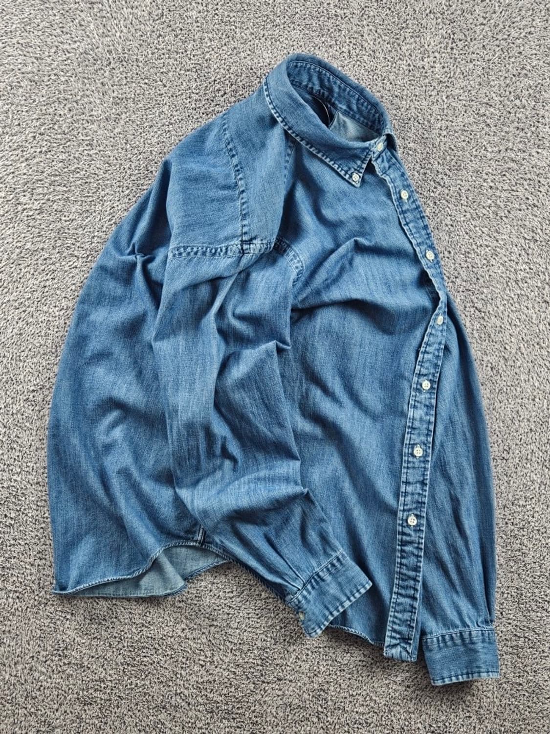 폴로랄프로렌 베이직 코튼 데님 셔츠 ( M ) / 10846 상품이미지4