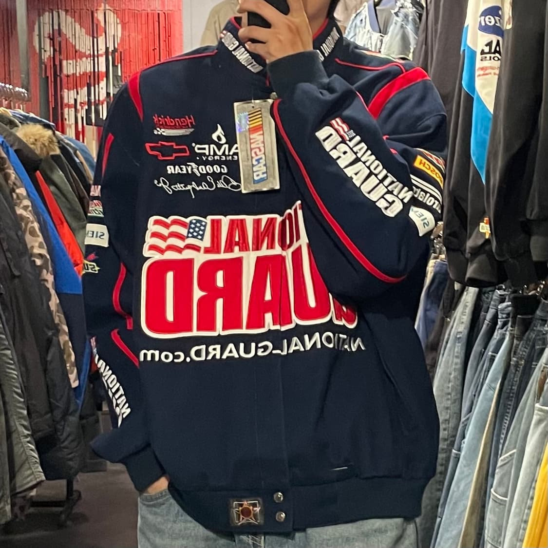 [IM] NATIONAL GUARD 내셔널 가드 네이비 코튼 상품이미지5