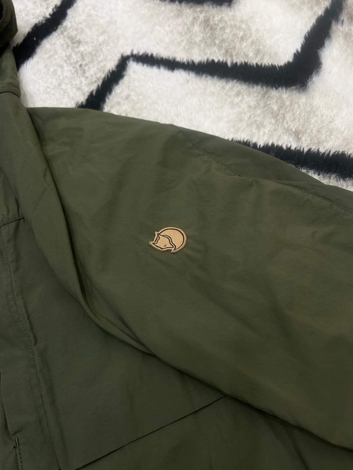 [L]피엘라벤 하이 코스트 후드 바람막이/카키 상품이미지1