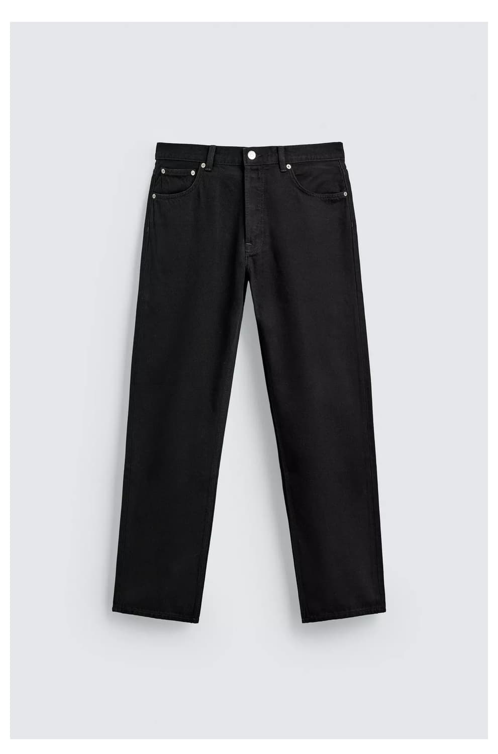 자라 / 새상품 / 무료배송) 스트레이트 데님 (블랙 / 31size) 상품이미지2