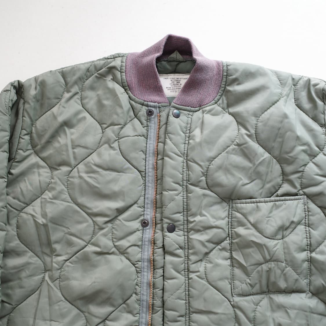 [85년도] 미공군 오리지널 CWU-9/P 퀼팅 자켓 라이너 (L) 상품이미지2