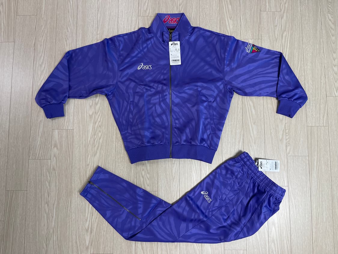 아식스 지브라 90s 올드 트랙탑 저지 셋업 3번 ASICS OLD 상품이미지1