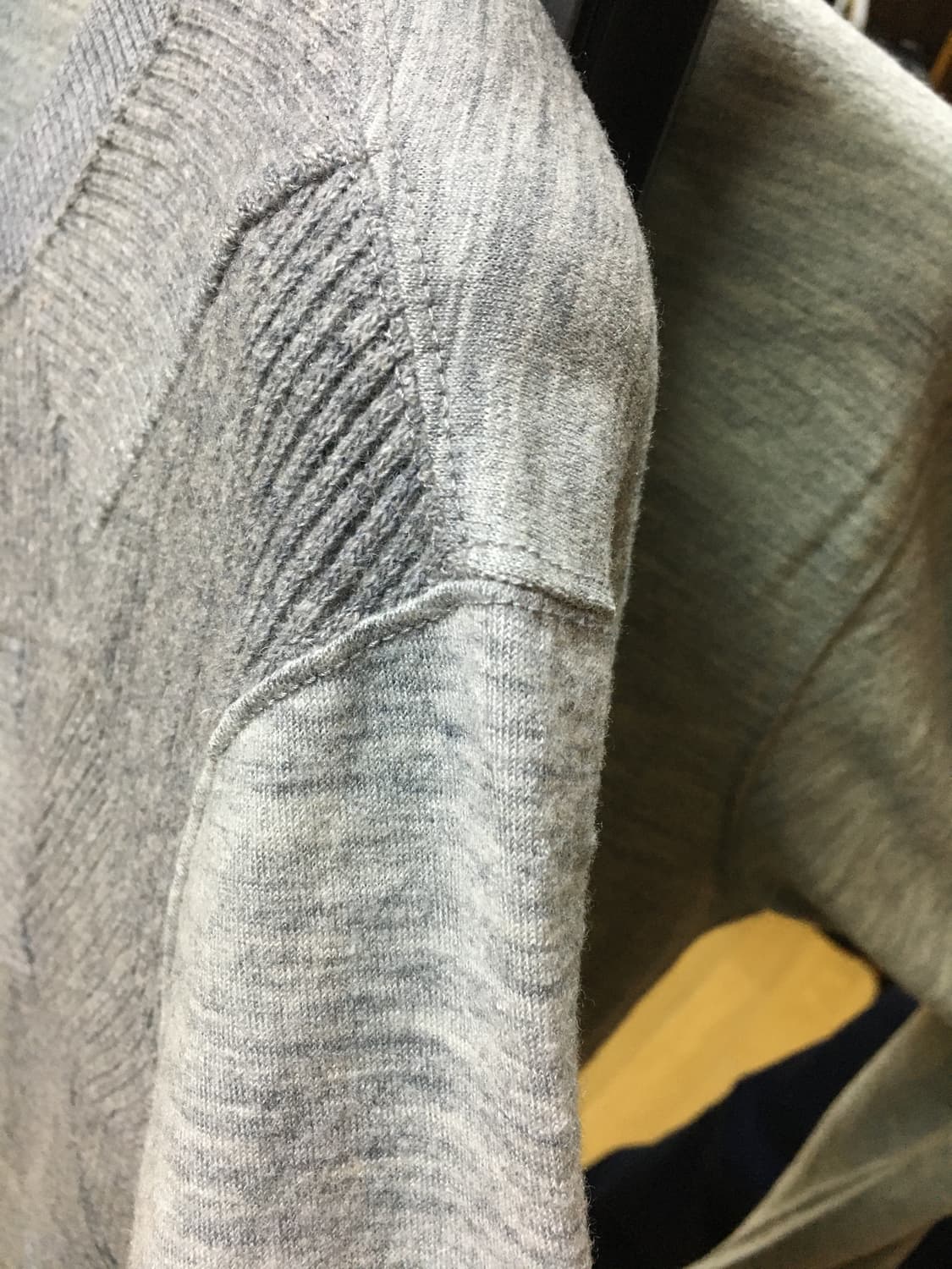 꼼데가르송 옴므 울 패치  집업 상품이미지3