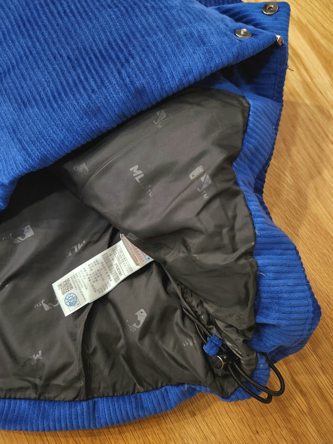 (새상품)MLB 뉴욕양키스 코듀로이 패딩 조끼XXL 상품이미지4