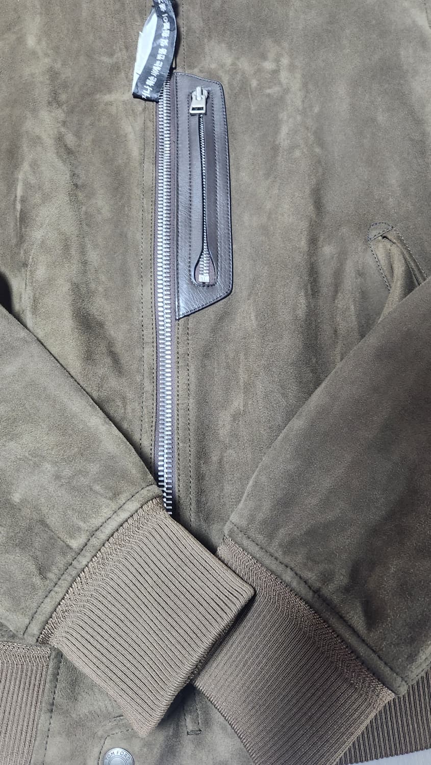 톰포드 스웨이드 헤링턴 자켓 54 상품이미지4