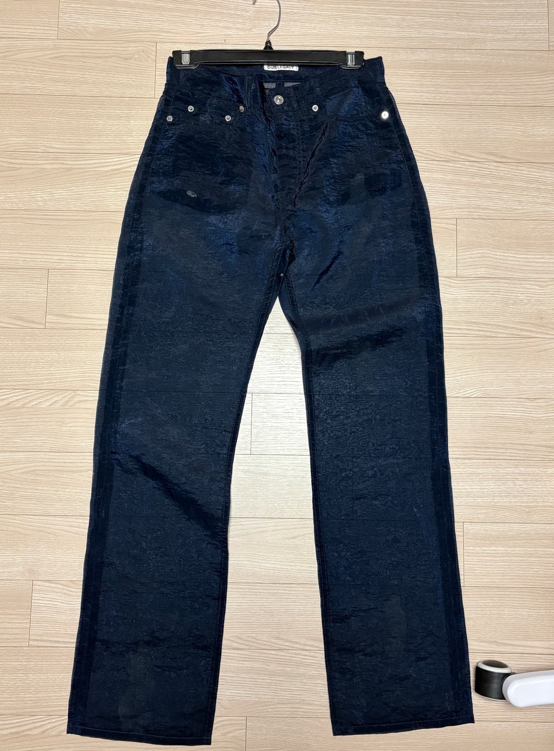 OUR LEGACY 네이비 시스루팬츠 상품이미지1