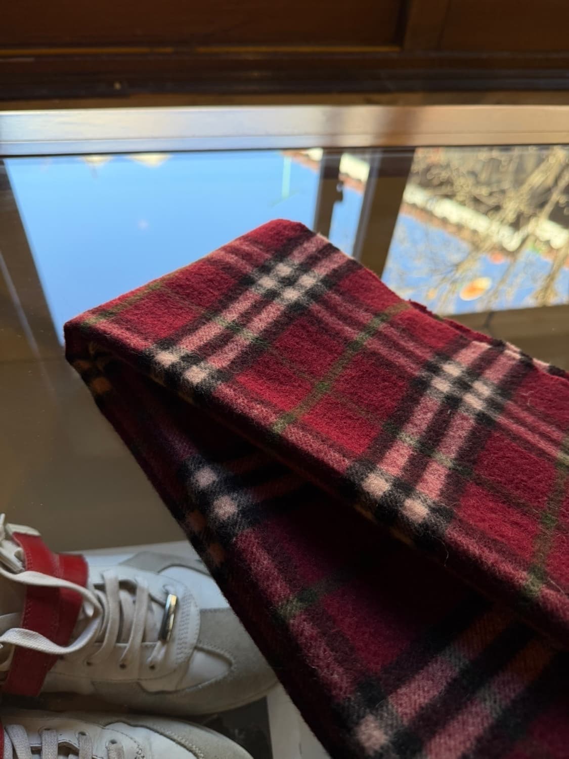 버버리 캐시미어 머플러 상품이미지8