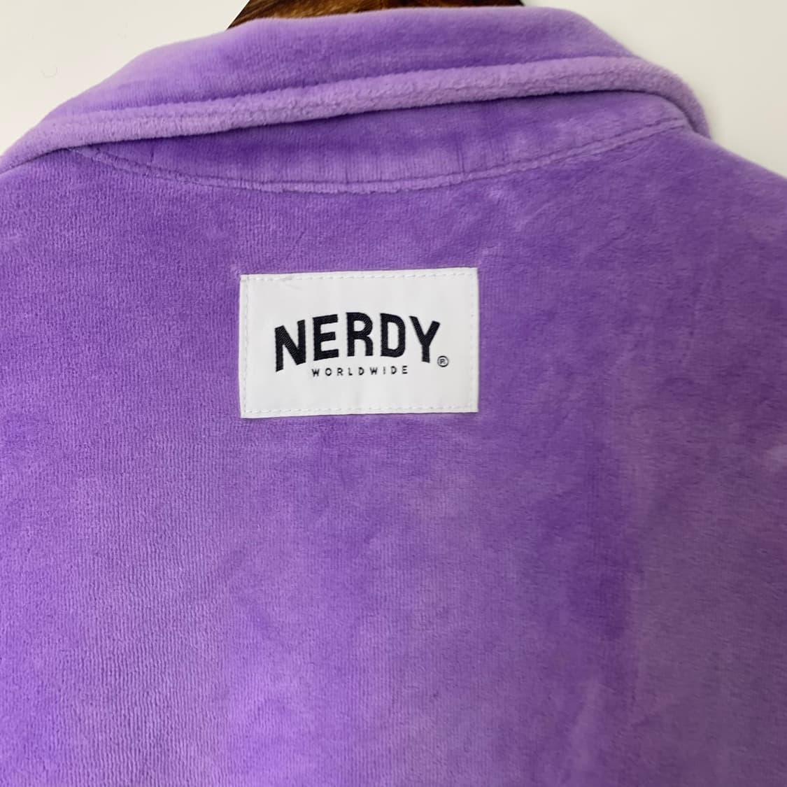 널디 사이드라인 벨루어 벨벳 져지 상품이미지5