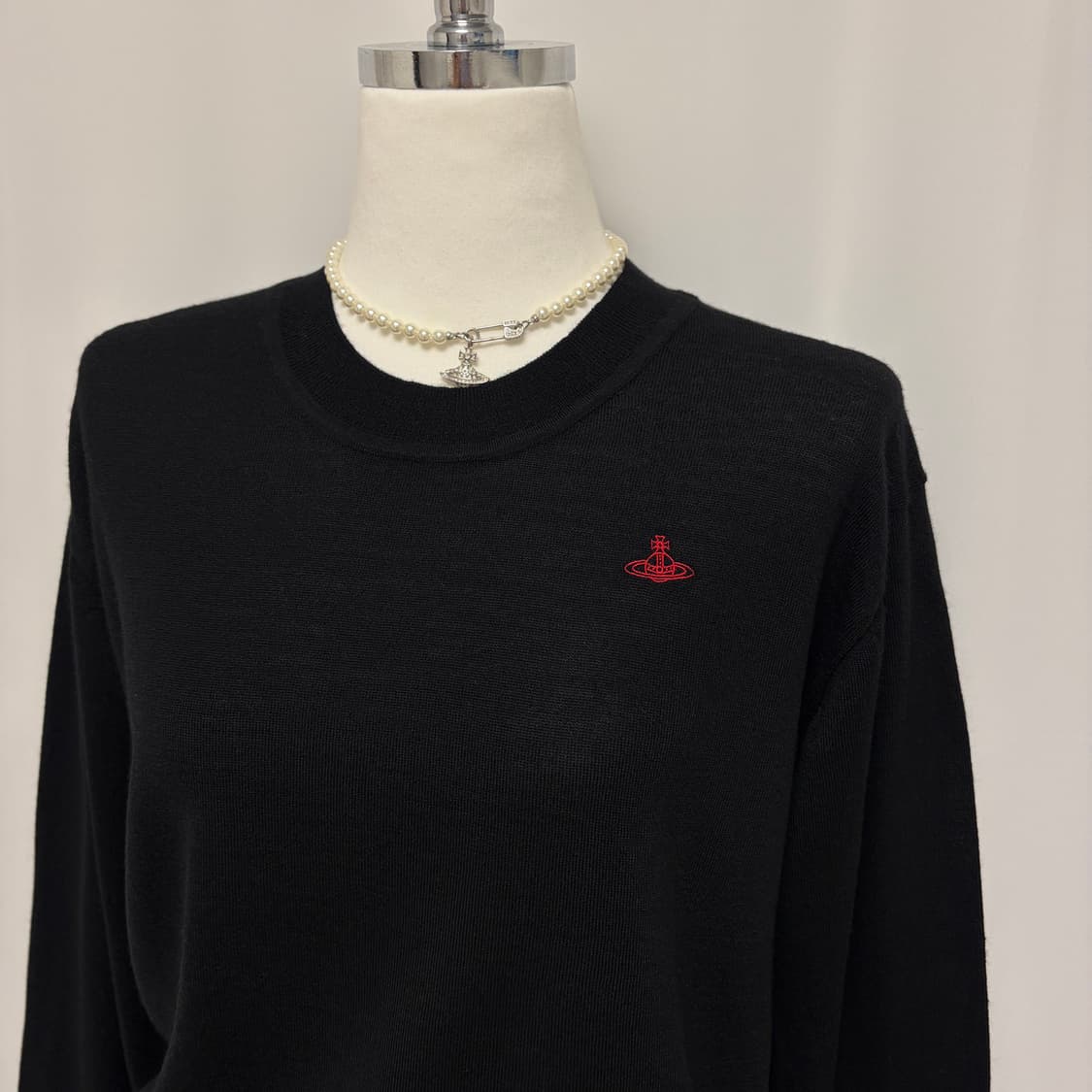 비비안웨스트우드 레드라벨 울 라운드넥 니트 상품이미지6