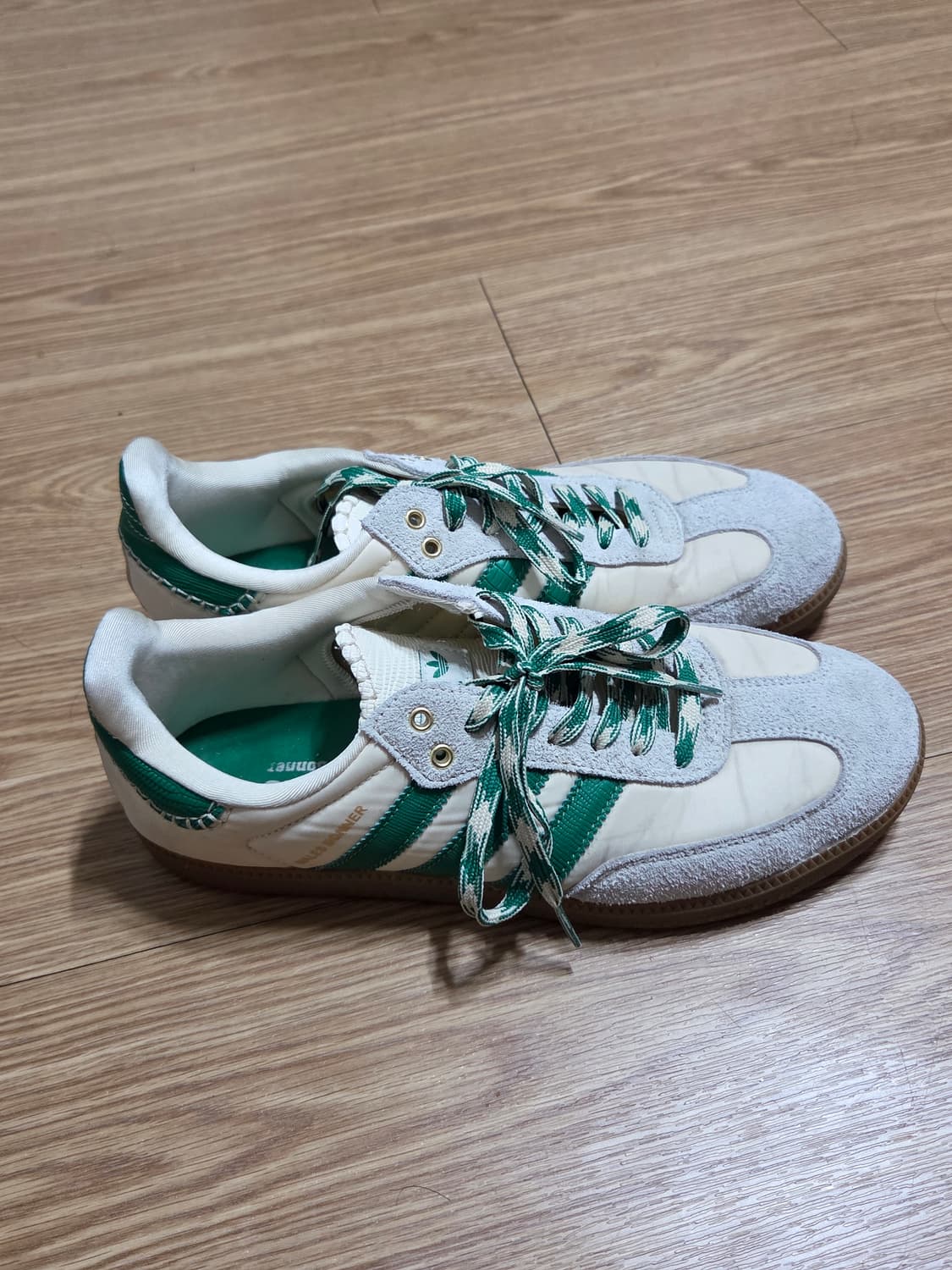 아디다스 웨일스보너 삼바 크림 그린 270 상품이미지1