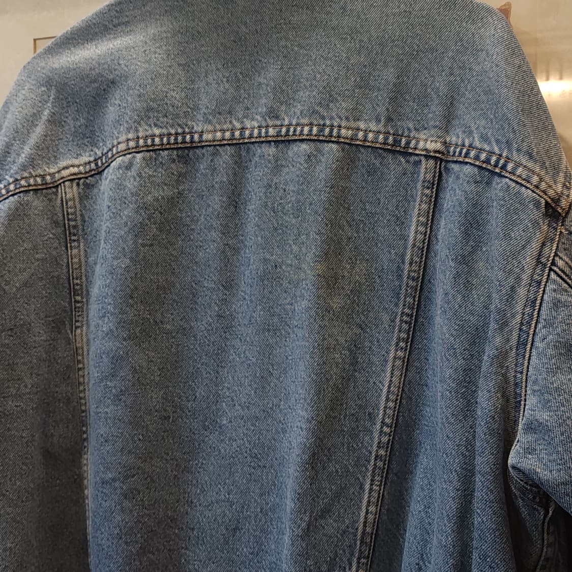 90s 리바이스 데님자켓 트러커 자켓 USA 메이드 L 상품이미지8