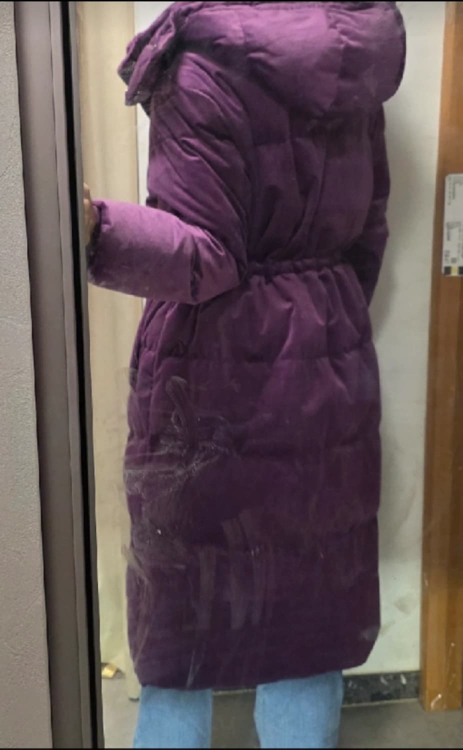 NAIN 오리털 롱패딩 F 상품이미지4