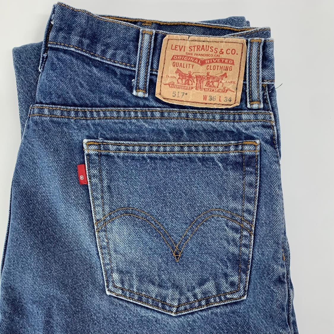 [36x34] 리바이스 517 데님 팬츠 상품이미지7