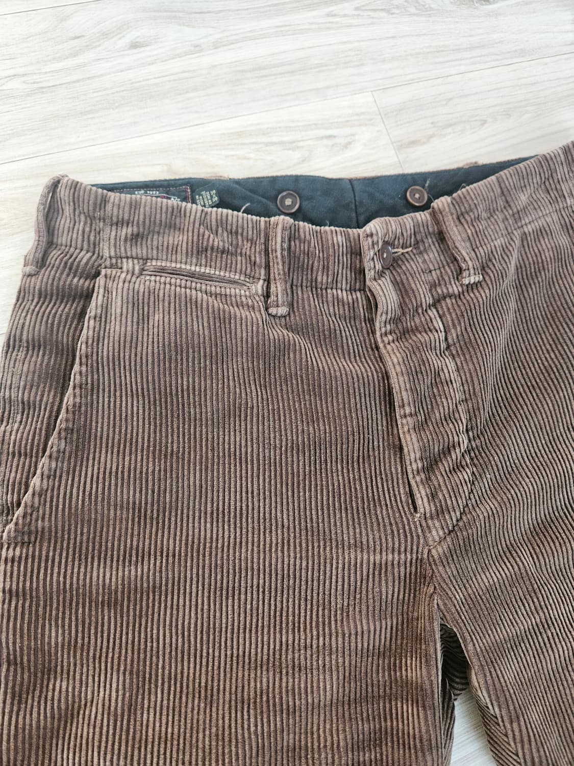 폴로 더블알엘 rrl 코듀로이 팬츠 상품이미지2