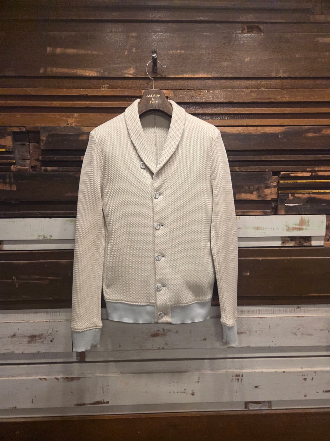 엠포리오 아르마니 숄칼라 카디건  상품이미지1