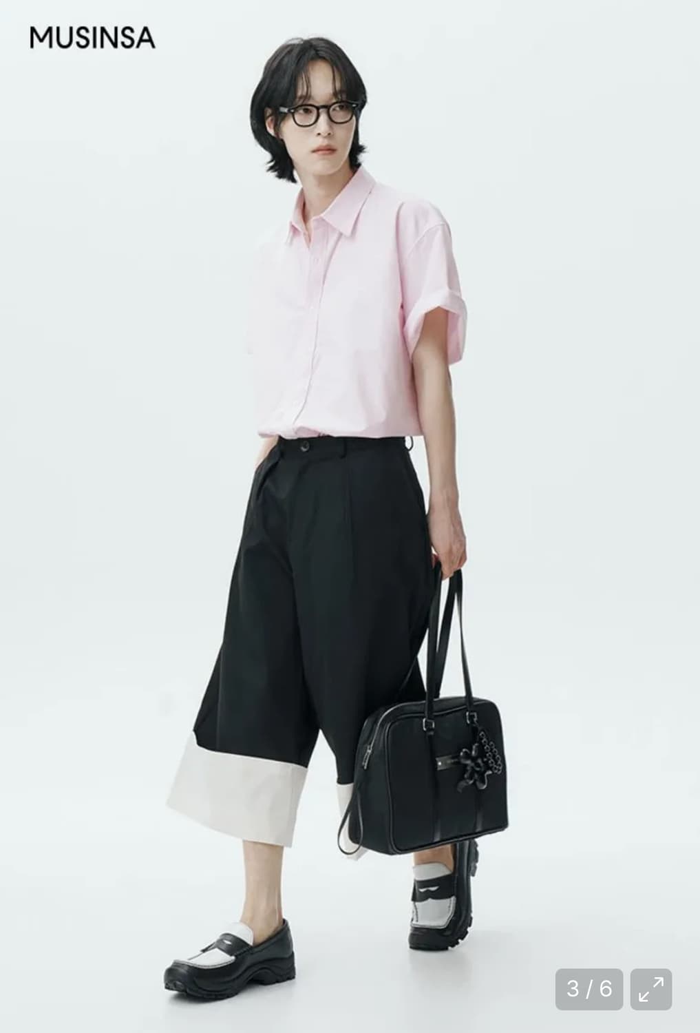 라멀마메종 롤업 카프리팬츠 블랙  상품이미지7