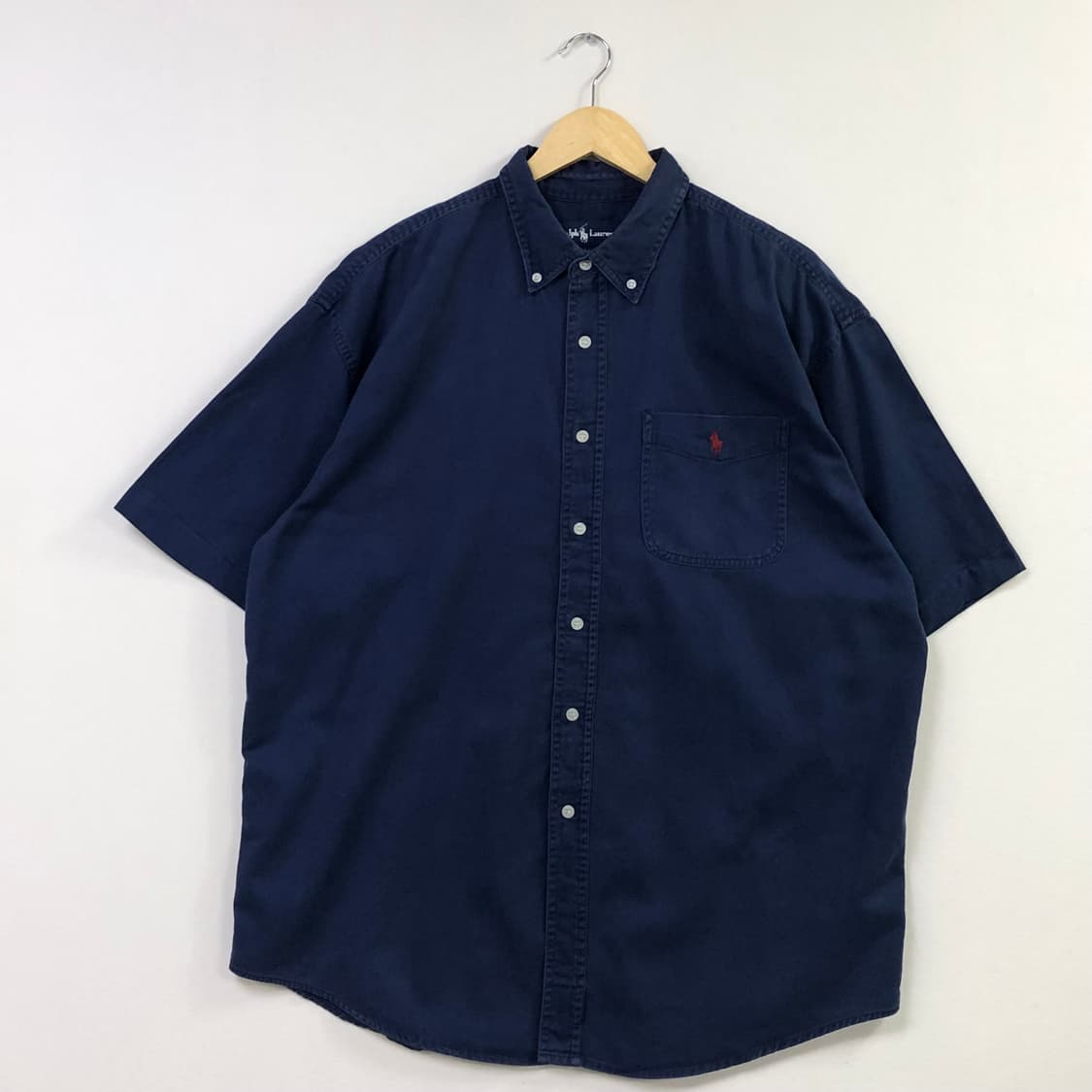 Xxl 폴로 솔리드코튼 셔츠 상품이미지2