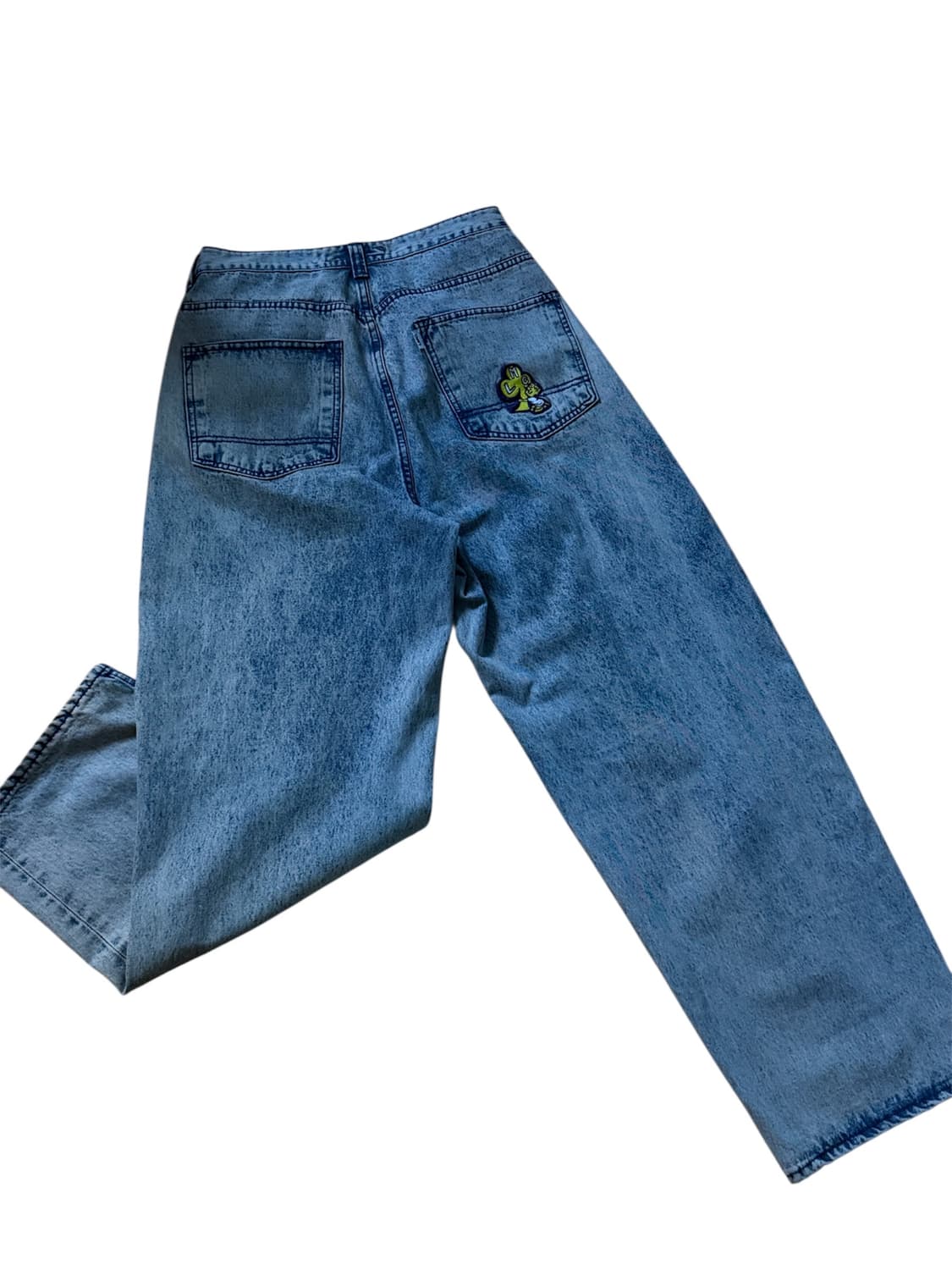 LMC loose light purple denim pants 상품이미지2