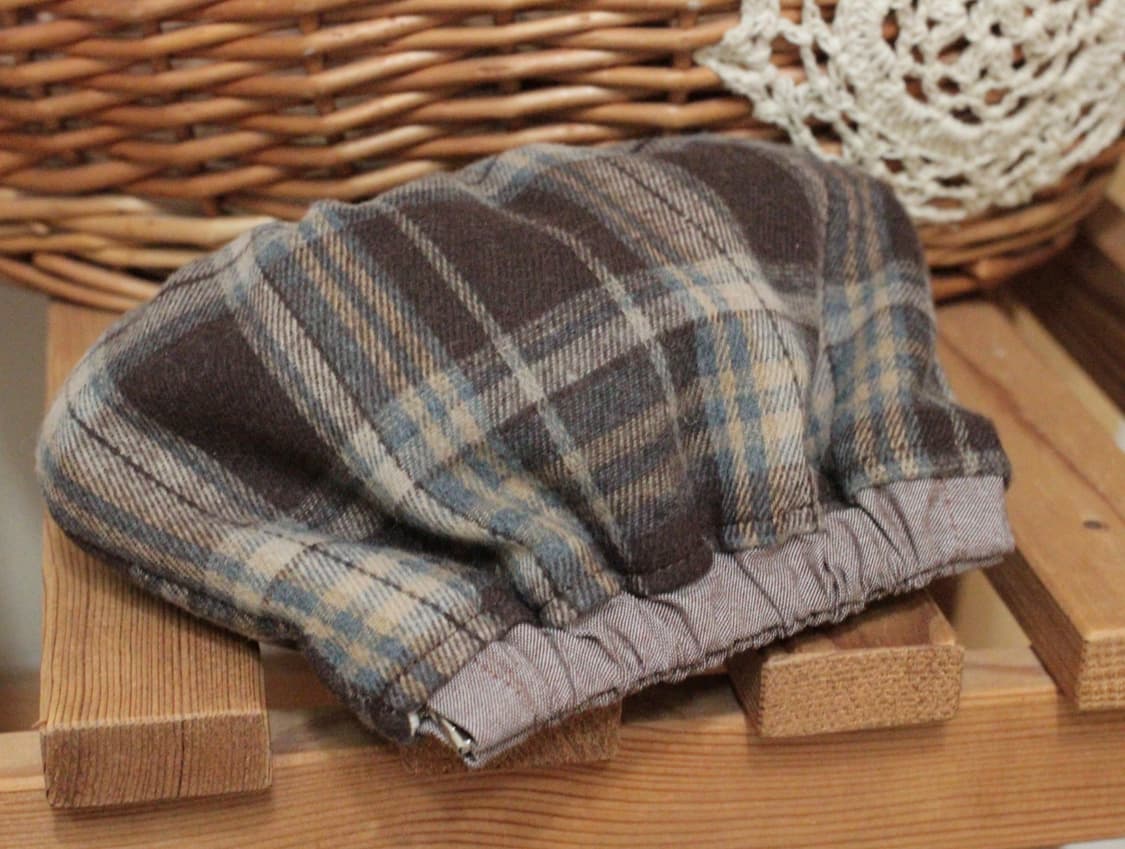 핸드메이드 셔링 바네 파우치 상품이미지3