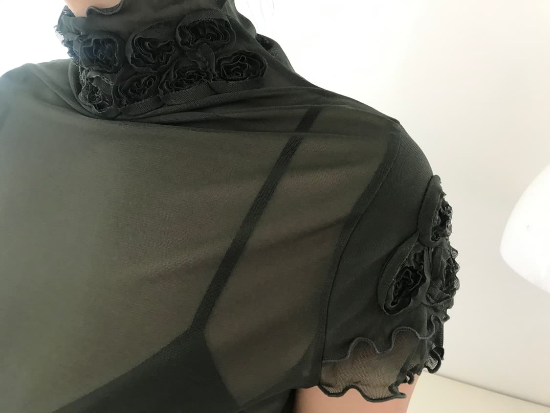 vintage flower lace top 상품이미지5